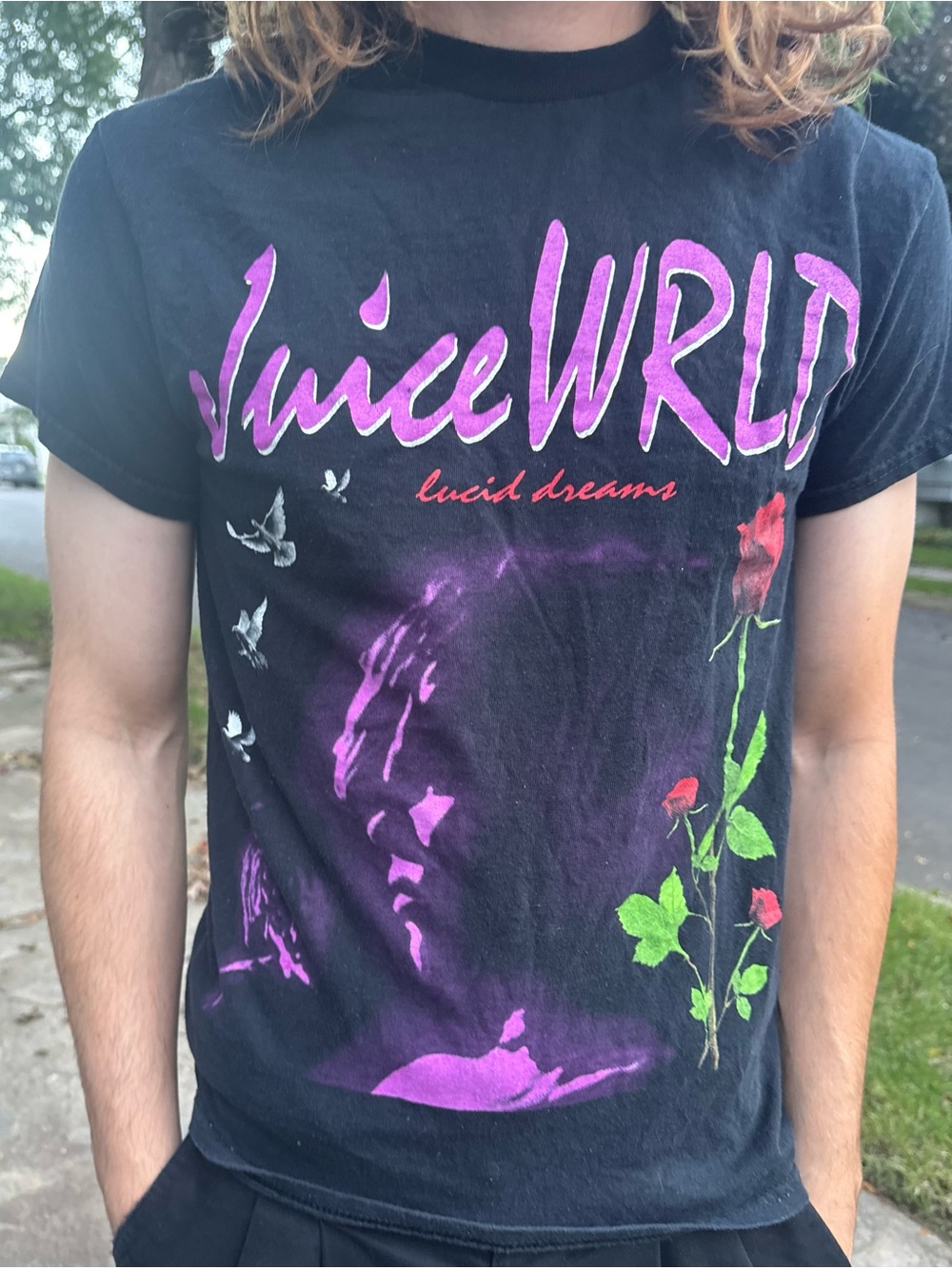Lucid Dreams Black Graphic Tee